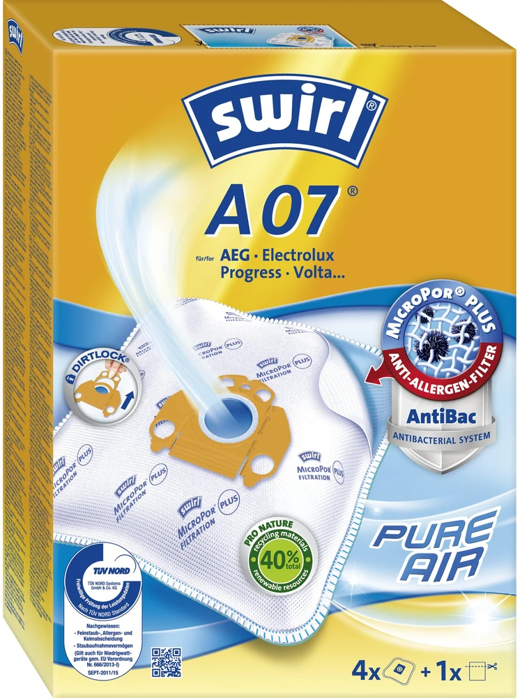 SWIRL A07/4 MP Plus D.s. filtrai