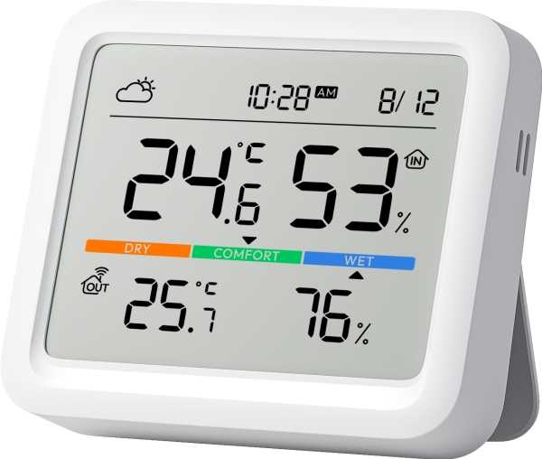 „SwitchBot Meter Pro“ CO2 termometras ir higrometras