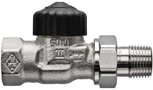 Termostatinis ventilis Heimeier, DT20, tiesus