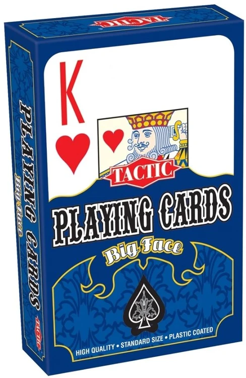 Tactic TACTIC Žaidimų kortos Big Face - 03083