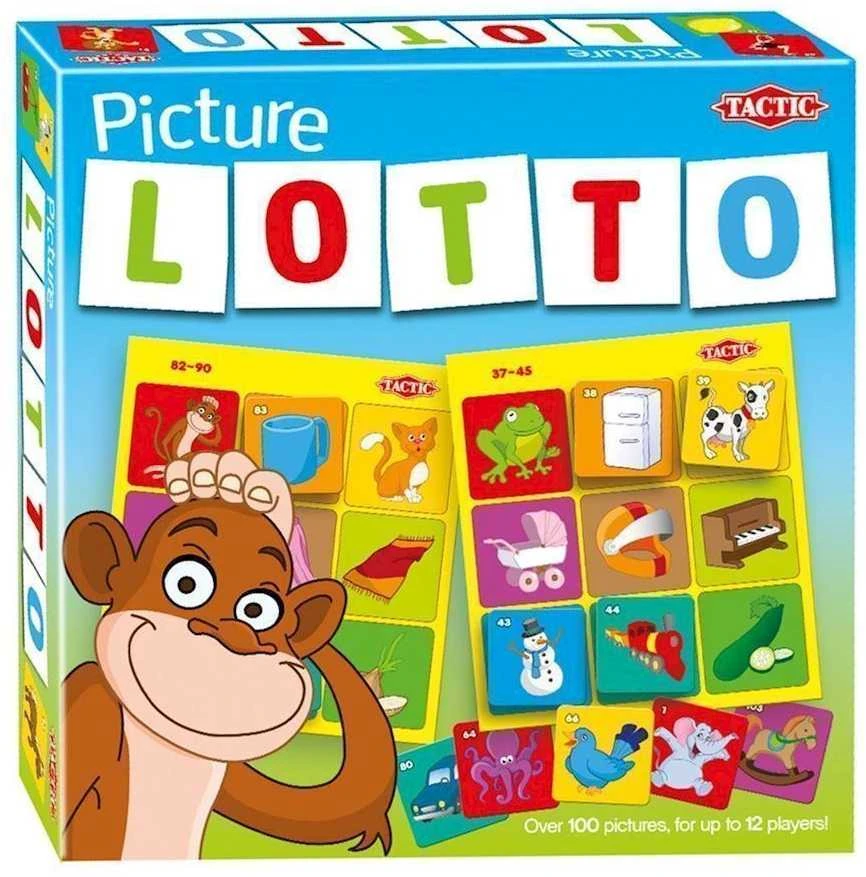 Lotto TACTIC Žaidimas „Paveikslėlių loto“