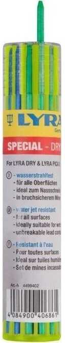 Fila Vandeniui atsparių šerdelių papildymo rinkinys (12 vnt.) LYRA DRY SPECIAL