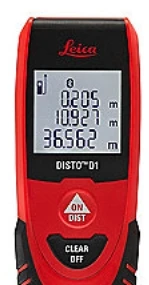 Leica Geosystems Lazerinis atstumų matuoklis Leica Disto D1