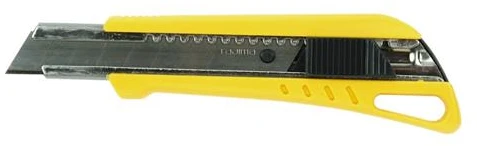 Tajima Trading Aps Peilis su spragtelėjimo fiksatoriumi 18 mm LC-520, labai stabilus