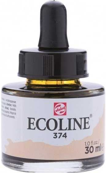 Talens Art Creation Talens Ecoline akvarelinių dažų koncentratas Nr. 374 Rožinė rusvai gelsvas 30 ml