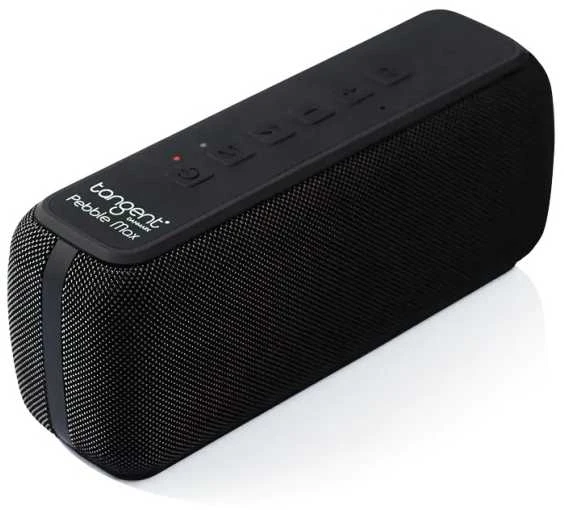 Tangent Audio „Tangent Pebble Max“, 10 W, laidinis ir belaidis, nešiojamasis stereo garsiakalbis, juodas, stačiakampis, mygtukai