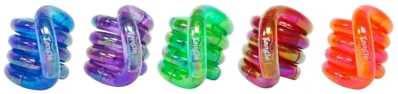 Case-Mate Tangle Jr. Gem fidget žaislas, 18 lenktų dalių, perlamutro spalvos (50193)