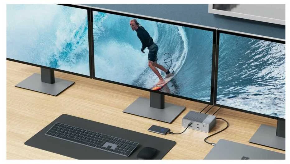 Hiper | HyperDrive Universal GEN2 15-in-1 USB-C triguba vaizdo prijungimo stotis, skirta įrenginiams su MST | Ethernet LAN (RJ-45) jungtys 1 | DisplayPorts kiekis 2 | HDMI jungtys 2 kiekis