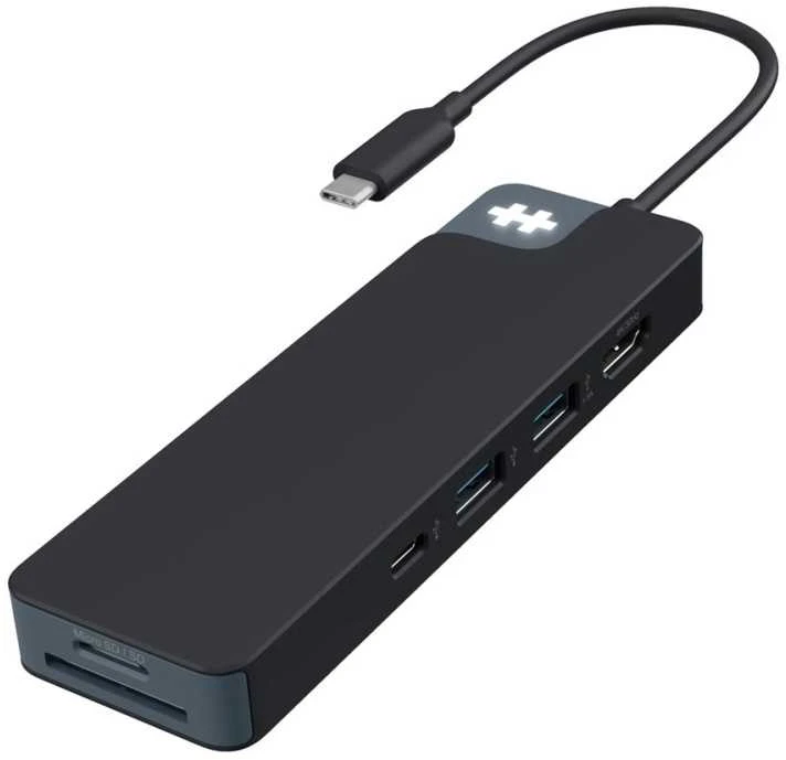 Targus „Hyper HyperDrive Flex“ 8 prievadų USB-C šakotuvas, Juodas | HD4102BKGL | HDMI jungtys kiekis: 1