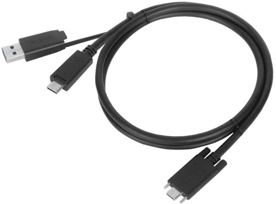 Kabelis USB Targus USB-C - USB-C 1.8 m Juodas (ACC1122GLX)