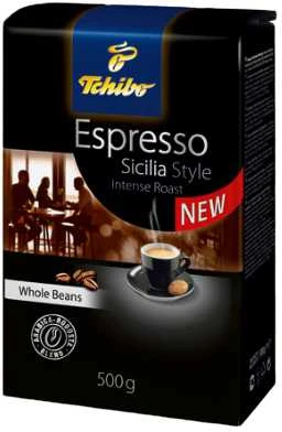 Kavos pupelės Tchibo Cafe Crema Intense 1kg