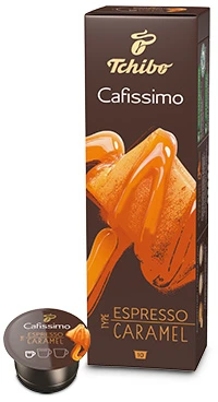 Kavos kapsulės „Tchibo Cafissimo“ / „Caffitaly“ sistemoms „Tchibo Cafissimo Espresso Caramel“, 10 vnt.