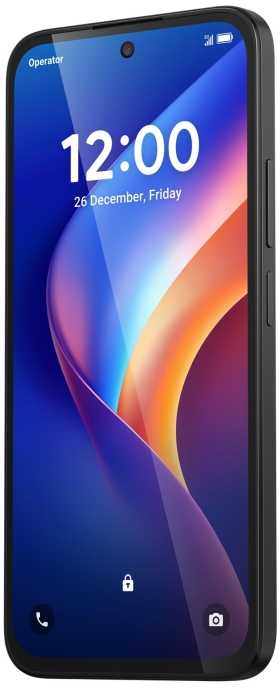 TCL K70 4G, 17.3 cm (6.8"), 4 GB, 128 GB, 50 MP, Android 16.0, Juodas