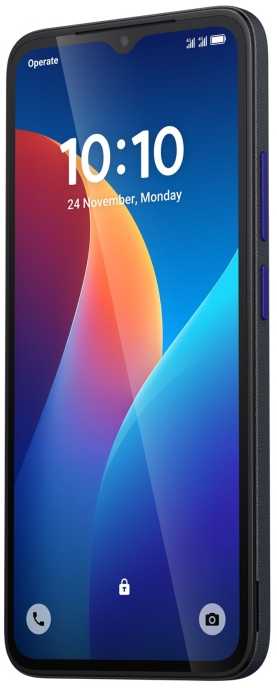 TCL K70 SE, 16,7 cm (6,56"), 4 GB, 64 GB, 5 MP, „Android 16.0“, juodas, indigo spalvos