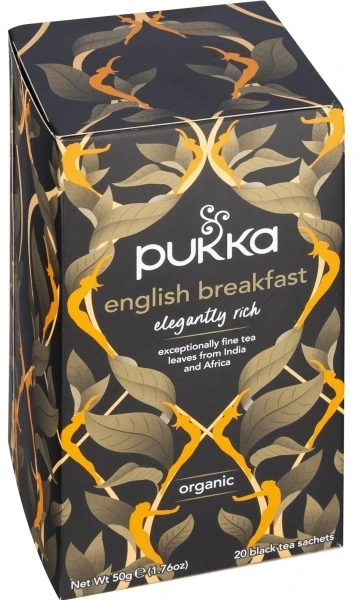 Pukka Herbs Elegantiški angliški pusryčiai ekologiška arbata 20 Pukka pakelių