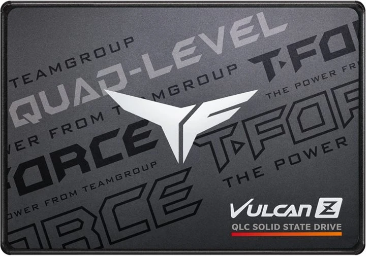 Team Group VULCAN Z QLC 4 TB, SSD - juodas/pilka, SATA 6 Gb/s, 2,5