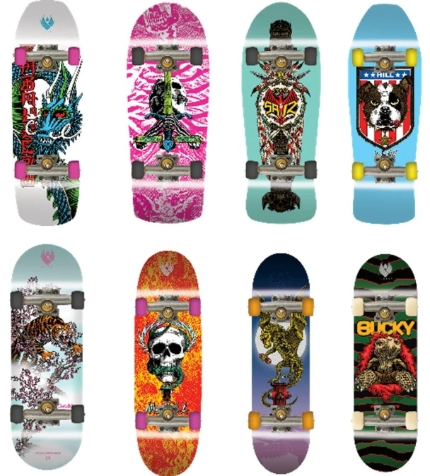 Tech Deck Tech kaladės, 8 vnt. pakuotė – Retro neoninė