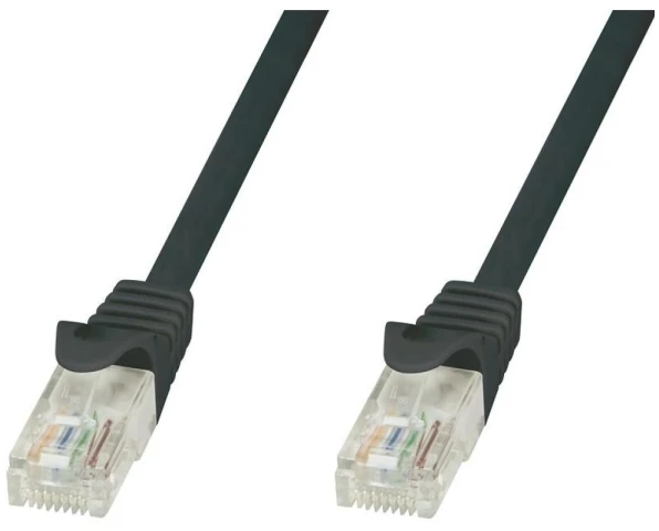 Techly Techly Patch laidas Cat5e UTP 0,25m juoda