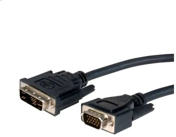 Kabelis MicroConnect DVI-I - D-Sub (VGA) 3m juoda (50991)