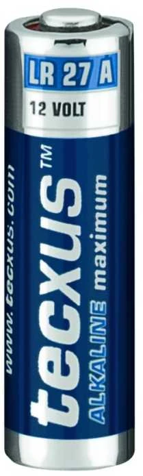 Tecxus LR27A 12V baterija vertikaliu kampu