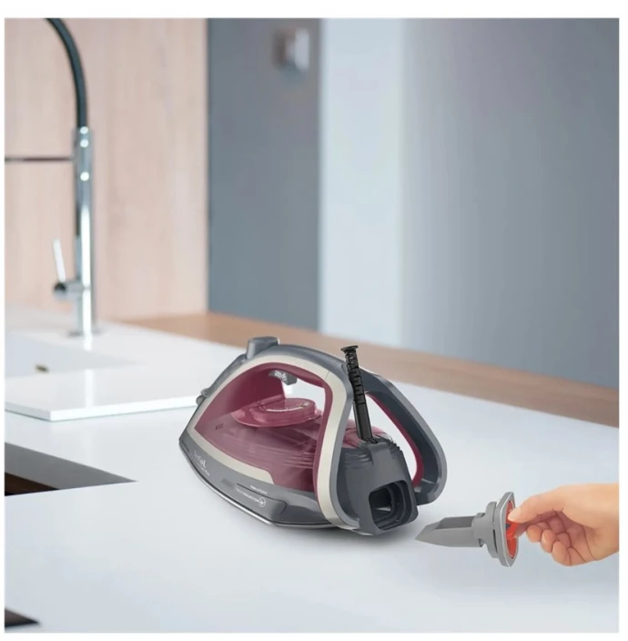 Garų Lygintuvas - Tefal Ultragliss Anti-Calc Plus FV6840 2800 W Violetinė, Sidabras
