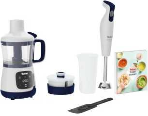 Plakiklis Maišytuvas Tefal Tefal Yummy Gourmet HB55W4 0,8 l Maišytuvas su funkcija gotowania 600 W Baltas