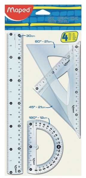 Maped Rinkinys Start Maxi lin/2 ekier/kątom (165664)