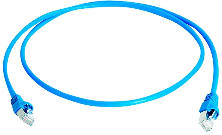 Telegärtner Patchkabel, S/FTP, PiMF, Cat 6A (ISO/IEC), mėlyna, 10,0 m (L00005A0030)