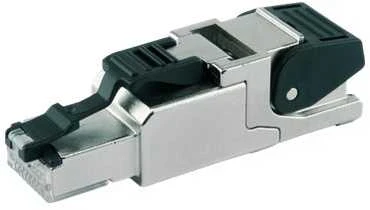 Telegärtner MFP8 jungtis CAT 6A T568B lauko surinkimas