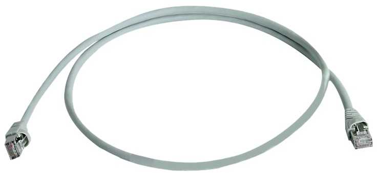 Telegärtner patch cable SFTP CAT 6A pilka 20,0m