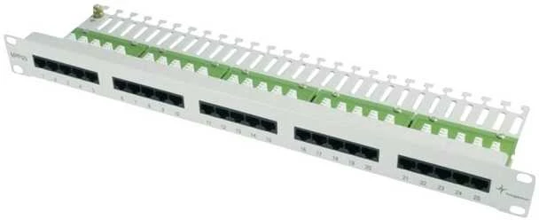 Telegärtner Patchfeld MPPI25-H, Cat.3, ISDN/TEL,