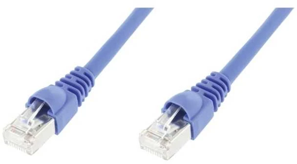 Telegärtner Patchkabel, S/FTP, PiMF, Cat 6A (ISO/IEC), mėlyna, 10,0 m (L00005A0030)