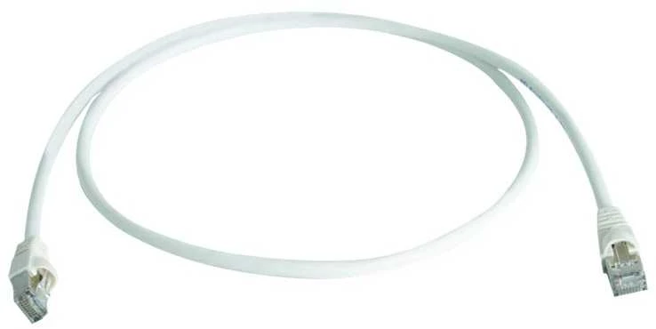 Telegärtner 100008833, 7,5 m, Cat6a, S/FTP (S-STP), RJ-45, RJ-45, baltas
