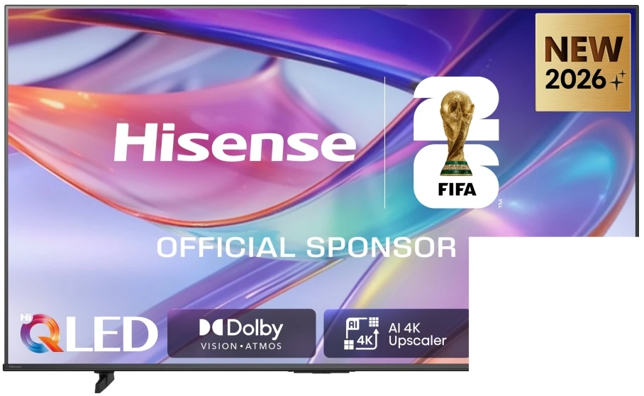 Televizorius Hisense 50E7S 50" QLED 4K VidaaOS 60Hz Dolby Atmos 2026
