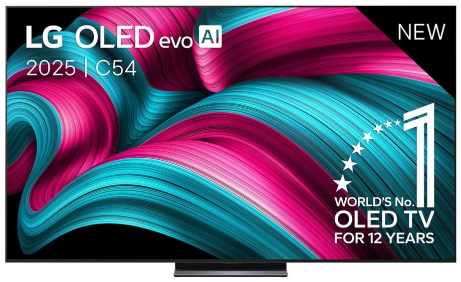 Televizorius LG OLED evo AI OLED83C54LA 2,11 m (83") 4K Ultra HD Smart TV Wi-Fi Juodas
