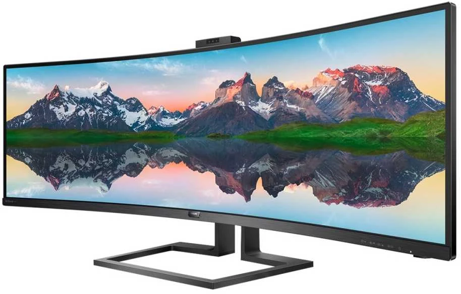 Monitorius Philips 499P9H/00 48,8" (124 cm), Juodos spalvos