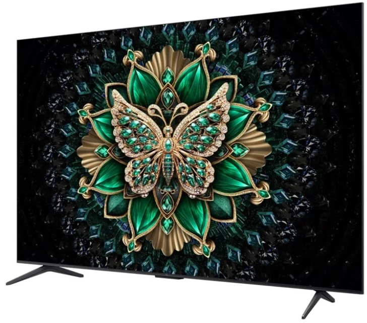 TCL 65C69K televizorius 165,1 cm (65") 4K „Ultra HD“ išmanusis televizorius „Wi-Fi“ metalinis