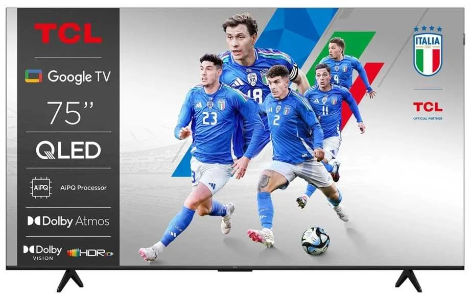 TCL P79K 75P79K televizorius 190,5 cm (75") 4K „Ultra HD“ išmanusis televizorius „Wi-Fi“ metalinis 450 cd/m²