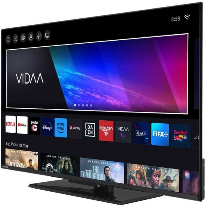 TOSHIBA 43QV3463DG QLED VIDAA televizorius