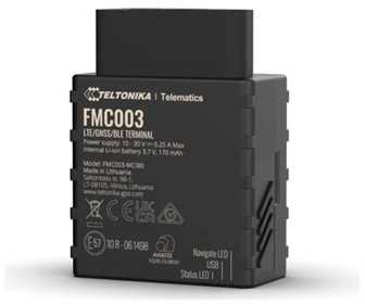 TELTONIKA TELEMATICS FMC003 4G LTE CAT 1 SEKIMO ĮRENGINYS SU OBD OEM DUOMENŲ SKAITYMU