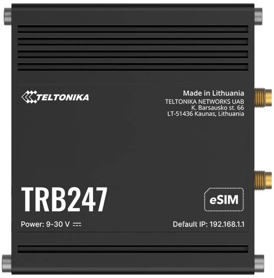 Maršrutizatorius Bramka VoIP Teltonika Teltonika TRB247 Cat 1 bis IoT Gateway