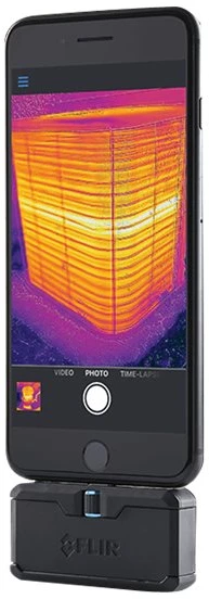 FLIR ONE PRO iOS - termo kamera iOS telefonams