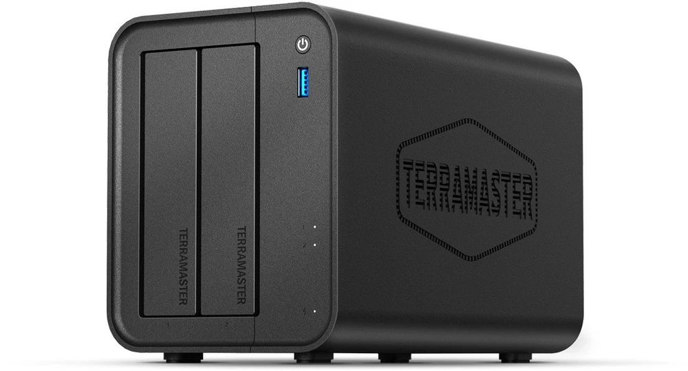 TERRAMASTER F2-425 2 skyrių NAS failų serveris