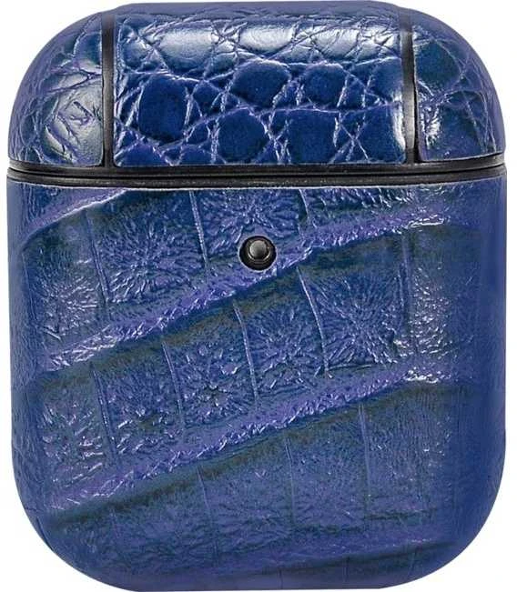 „TerraTec“ apsauginis dėklas „AirBox Crocodile Pattern Mėlyna“, skirtas „AirPods“, mėlynas