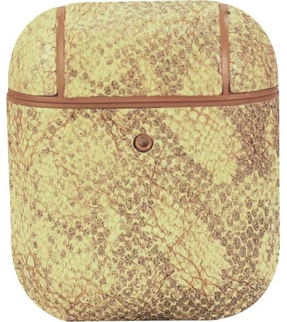 TerraTec Dėklas ochronne AirBox Crocodile do AirPods ruda