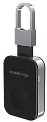 Terratec Charge AIR Key 950 mAh Belaidis įkrovimas Juoda, Sidabras