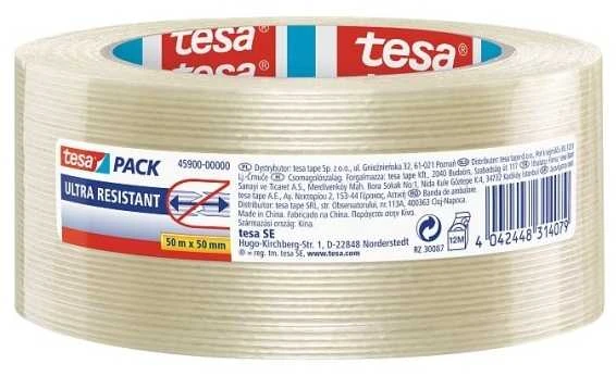 Tesa MONO FILAMENT pakavimo juosta sustiprinta stiklo pluošto 50m 50mm - 45900-0000-00