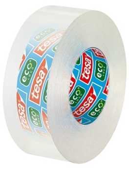 Tesa tesafilm eco&clear* 8 ritinėliai 33 m 19 mm biuro dėžutė