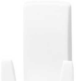 Tesa Powerstrips Atsparus vandeniui Rasiererhalter Wave baltas