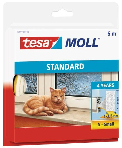 Tesa TESA tesamoll 6 m Langams/durims Sandarinimo juosta Lipni Baltas